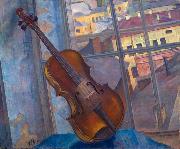Kuzma Sergeevich Petrov-Vodkin A Violin oil painting artist